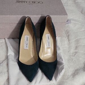 Jimmy Choo Dark Green Women's Shoes